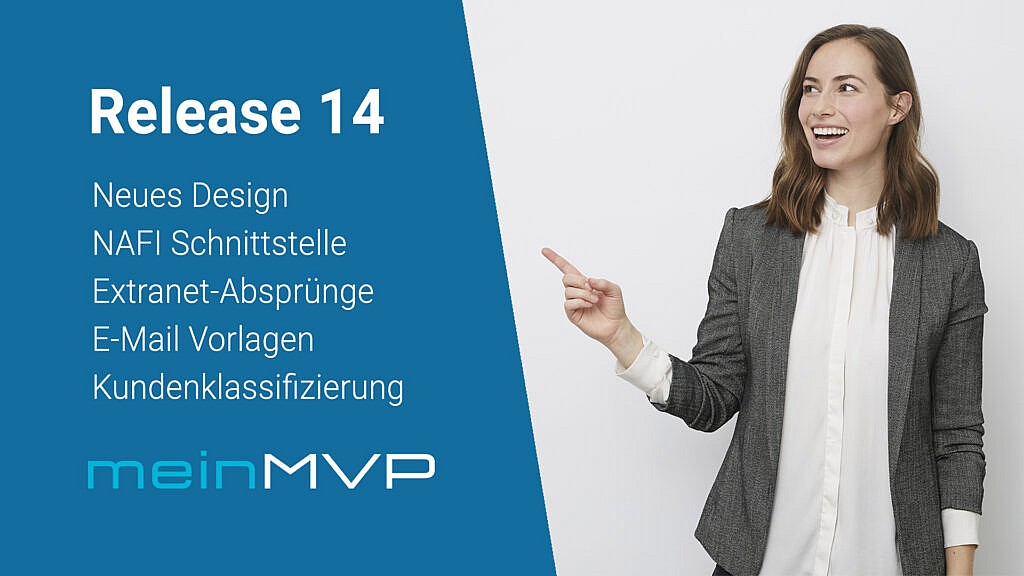 Release 14: Neues Design Und Neue Funktionen In MeinMVP